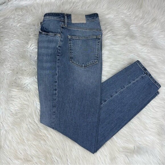 Everlane Women's Blue The Curvy Cheeky Straight Leg Designer Jean W29/L28 - Picture 2 of 12